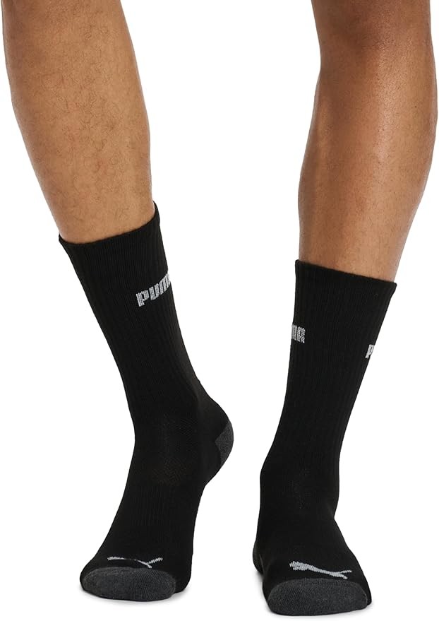 PUMA Men's 6 Pack Crew Socks