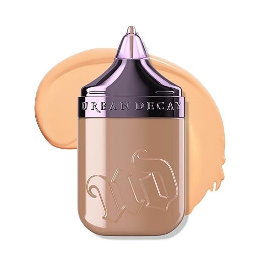 Urban Decay Face Bond Waterproof Foundation, Medium Coverage, Natural Matte Finish, 3% Niacinamide Serum, Self-Setting + Transfer-Resistant, Sweat-Proof, Blurs Skin - 1 fl oz