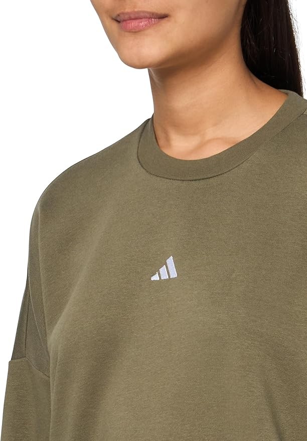 adidas Women's Essentials Small Logo Feel Cozy Sweatshirt