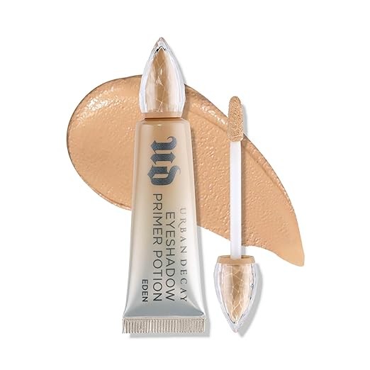 Urban Decay Matte Eyeshadow Primer Potion Eden, Matte Eye Primer, Crease-free Eye Makeup Looks, Smooths & Preps Eyelid Base for Vibrant Color, All Skin Tones, Vegan - 0.33 fl oz