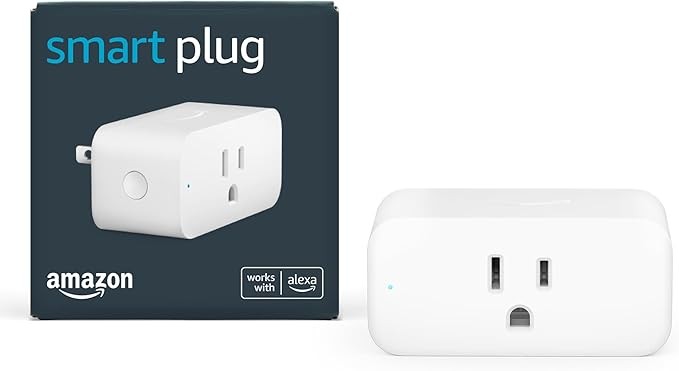 Amazon Smart Plug | Alexa Compatible | Easy Setup, Endless Possibilities