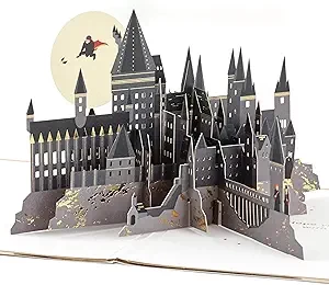 Hallmark Harry Potter Pop Up Birthday Card (Magic & Adventure) Signature Paper Wonder 3D Card