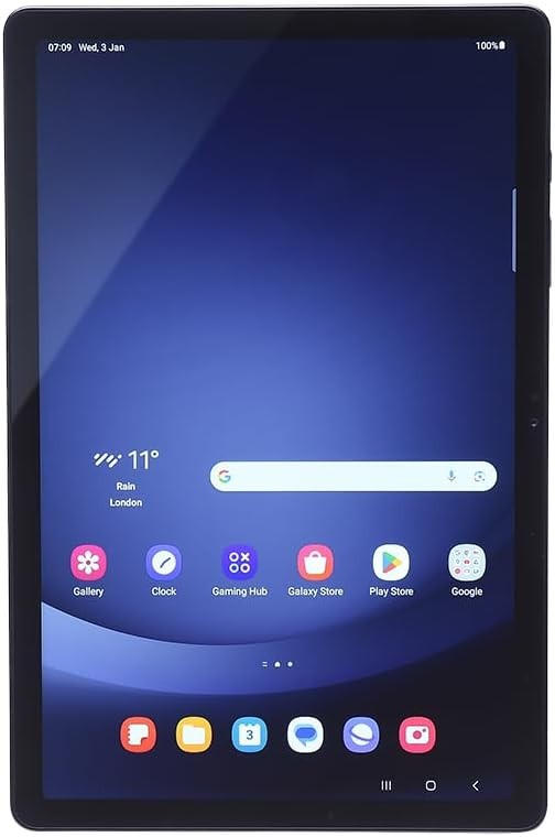SAMSUNG Galaxy Tab A9+ 5G (128GB, 8GB, Cellular) 11" 90Hz, Snapdragon, Android 13 Tablet (Fully Unlocked International Model for Global, Makes Calls T-Mobile Only) X216 (w/Fast Charger, Graphite)