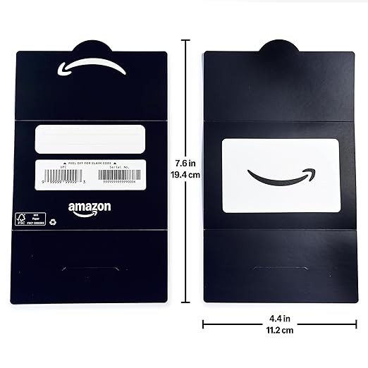 Amazon Physical Gift Card