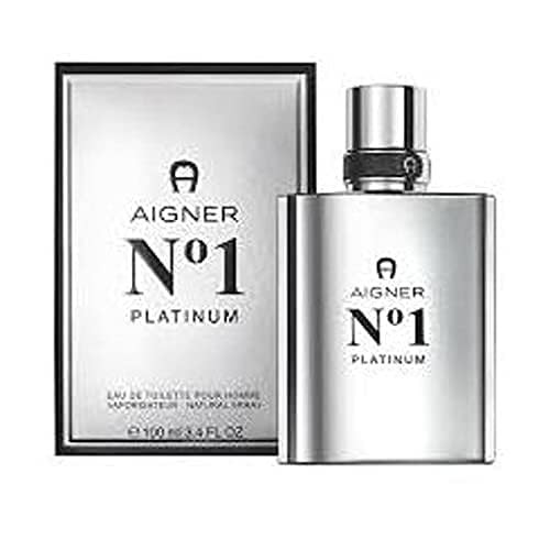 Aigner No. 1 Platinum Pour Homme by Etienne Aigner 3.4 oz Eau de Toilette Spray