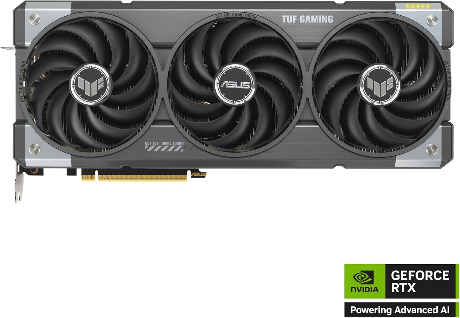 ASUS TUF Gaming GeForce RTX™ 5070 12GB GDDR7 OC Edition Gaming Graphics Card (PCIe® 5.0, HDMI®/DP 2.1, 3.125 slot, military-grade components, protective PCB coating, Axial-tech fan)