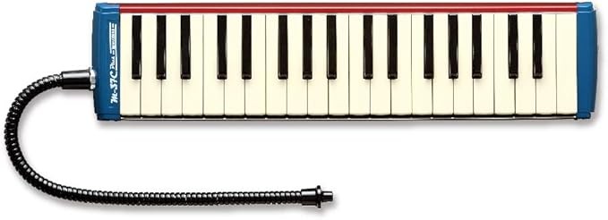 Suzuki Musical Instruments Melodica, red and blue (M-37C plus)