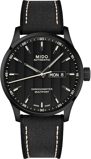 MIDO Multifort Chronometer 1 - Swiss Automatic Watch for Men - White Dial - Case 42mm - M0384311603100